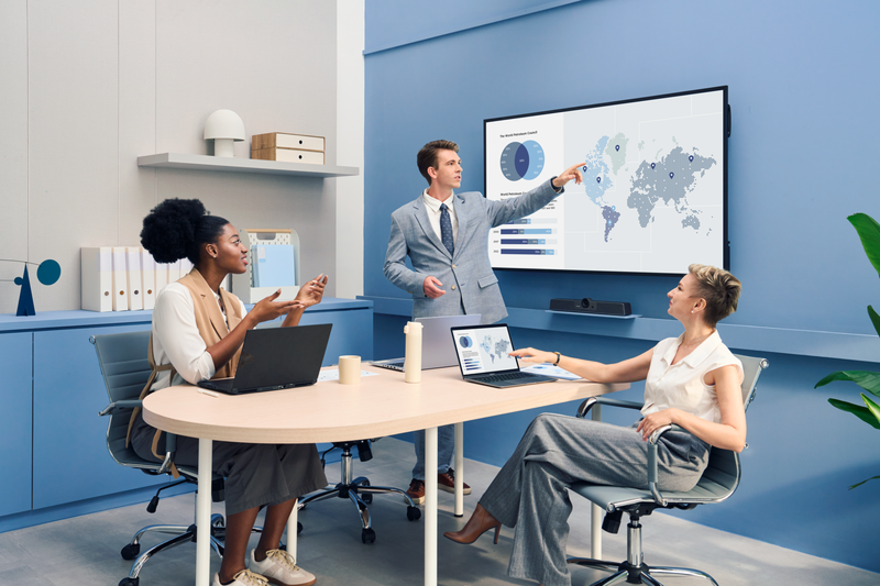 Màn hình hiển thị chuyên dụng cho phòng họp